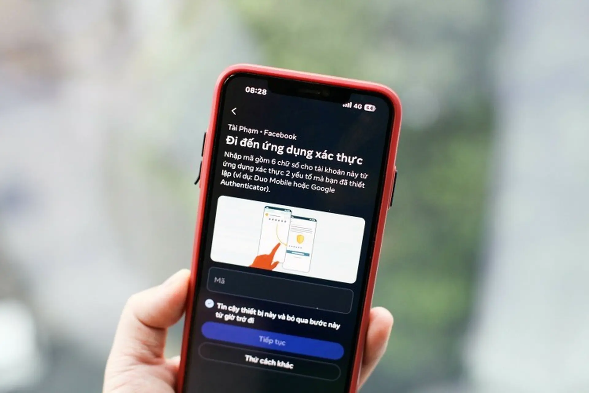cách bật xác thực 2 lớp facebook trên iphone - Hình 4