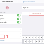 cách cài Touch ID trên iPhone