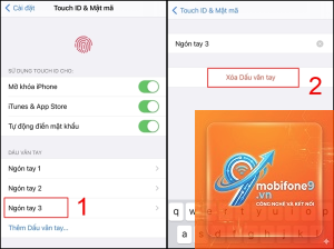 cách cài Touch ID trên iPhone