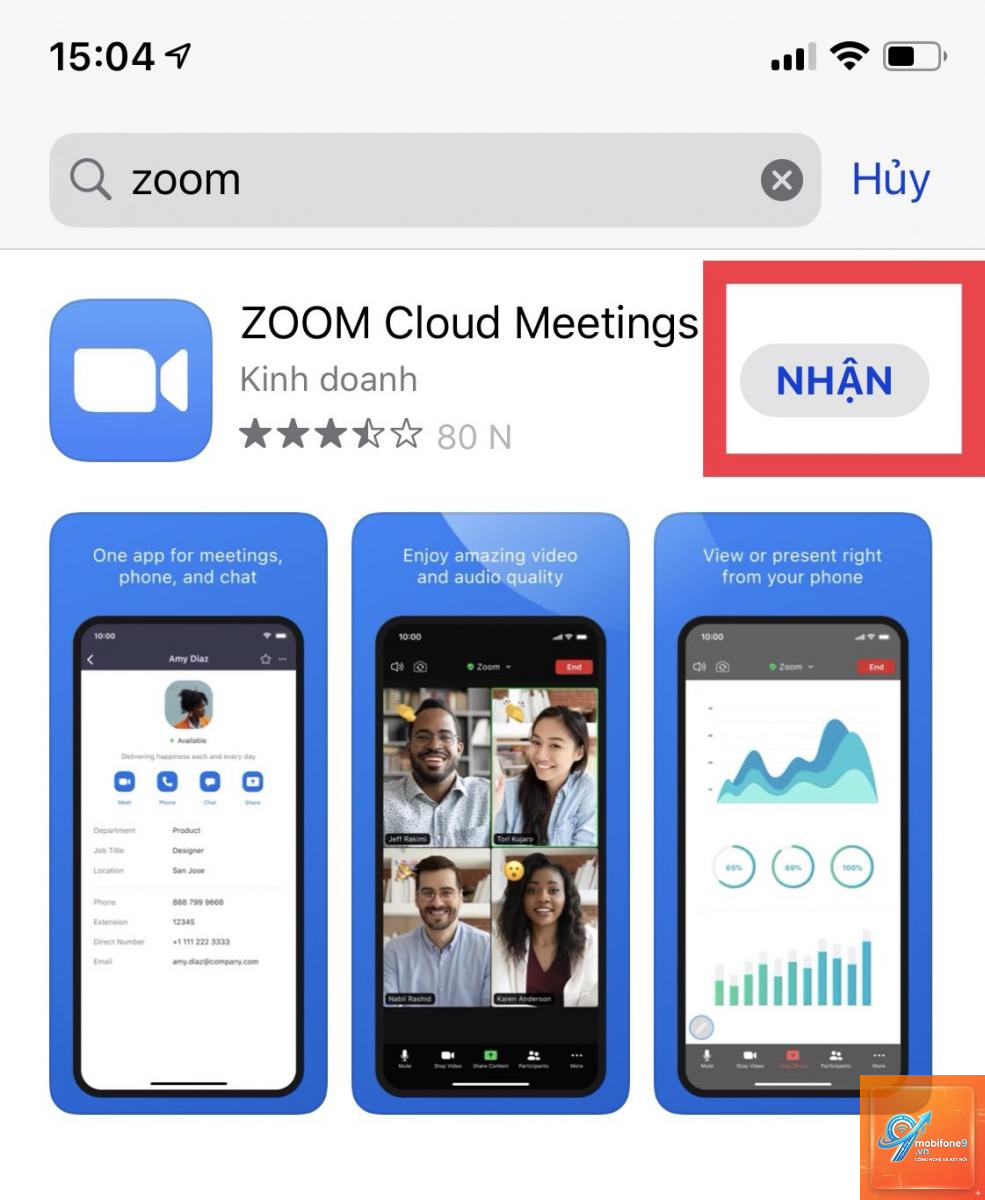 cách cài Zoom trên iPhone - Hình 2