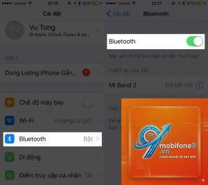 cách cài đặt Bluetooth trên iPhone