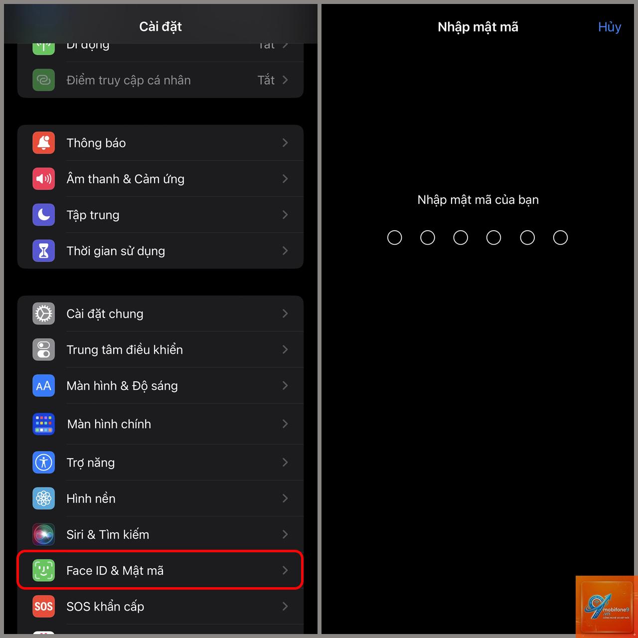 cách cài đặt Face ID iPhone - Hình 5