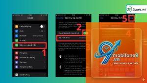 cách cài đặt WiFi trên iPhone