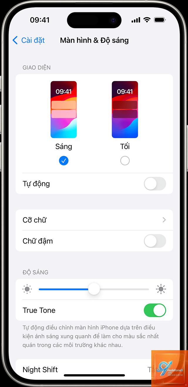 cách cài đặt độ sáng trên iPhone - Hình 3