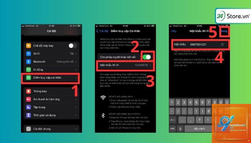 cách cài đặt hotspot trên iPhone - Hình 2