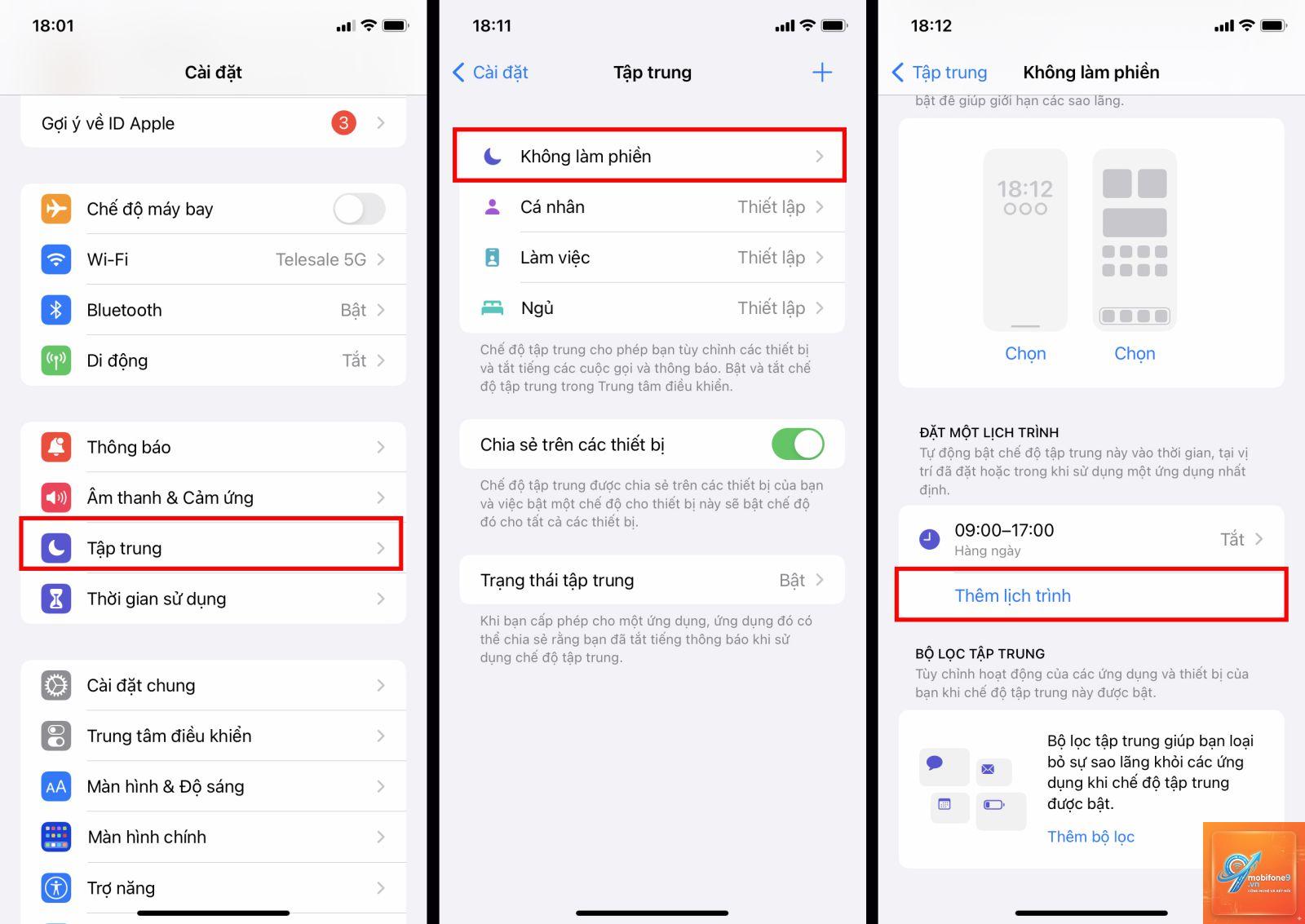cách cài đặt không làm phiền trên iPhone - Hình 5