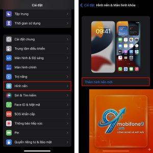 cách cài đặt màn hình khóa trên iPhone