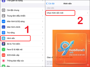 cách cài đặt màn hình trên iPhone