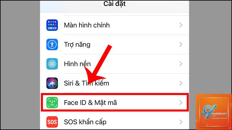 cách cài đặt mật khẩu iPhone - Hình 2
