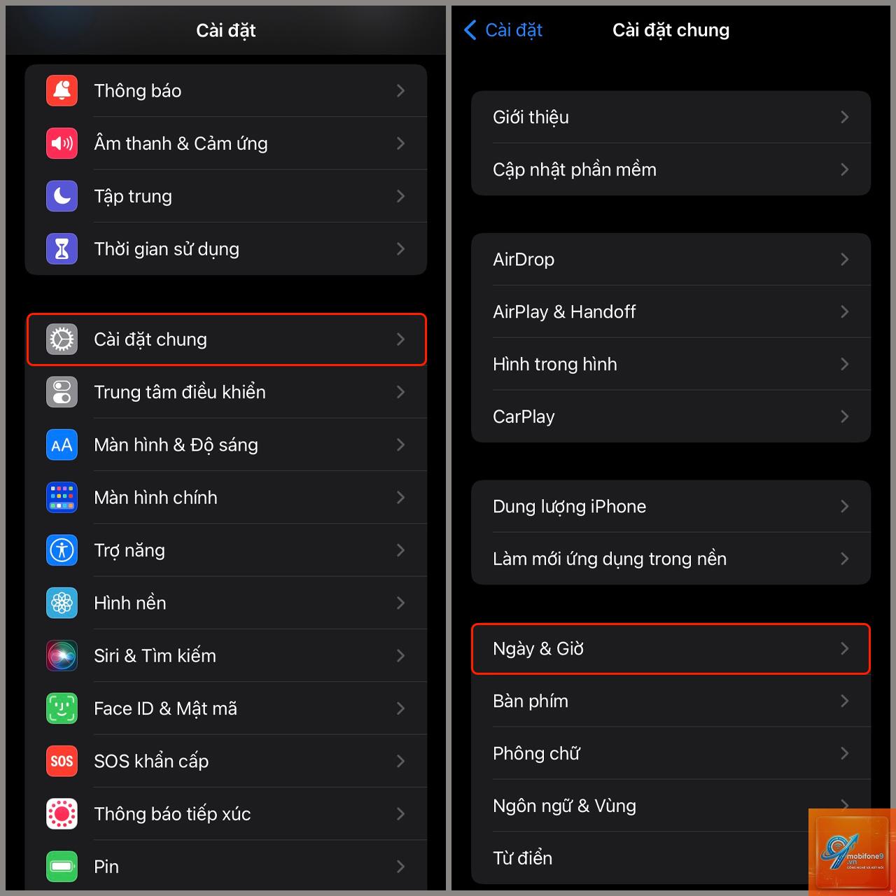 cách cài đặt ngày giờ trên iPhone - Hình 2