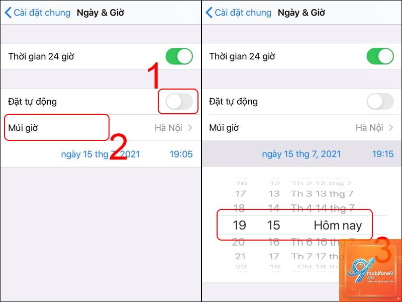 cách cài đặt ngày giờ trên iPhone - Hình 1