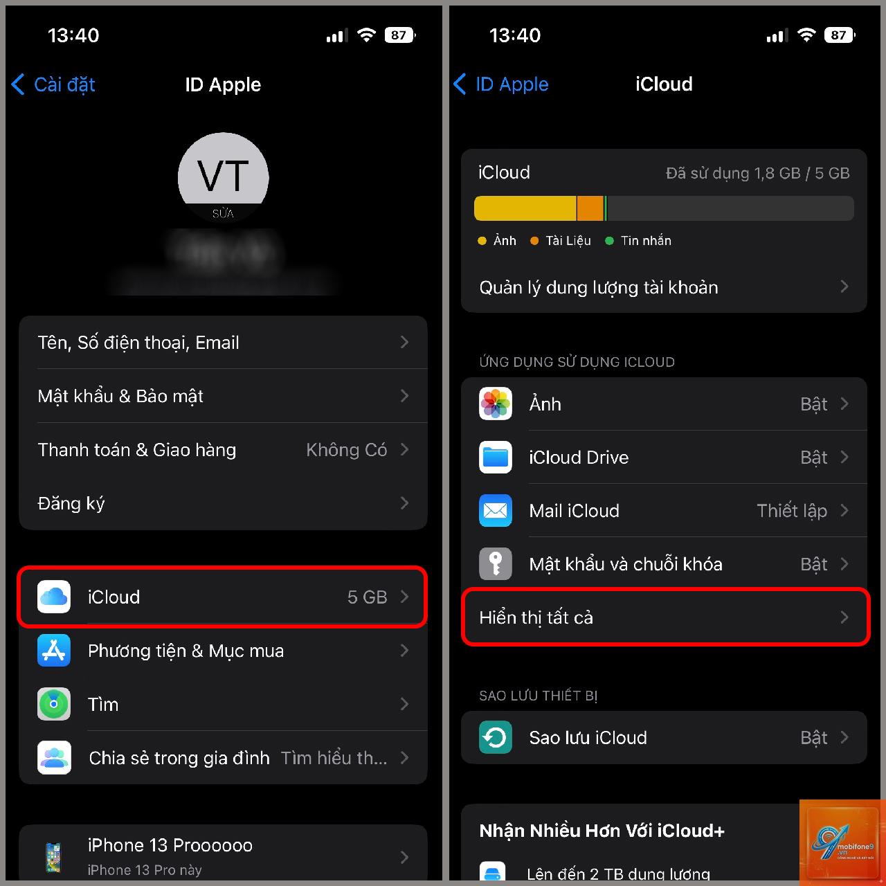 cách cài đặt sao lưu iPhone - Hình 4