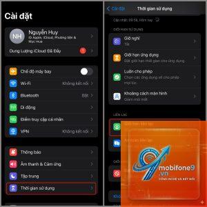 cách cài đặt thời gian sử dụng trên iPhone