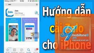 cách cài đặt zalo trên iphone