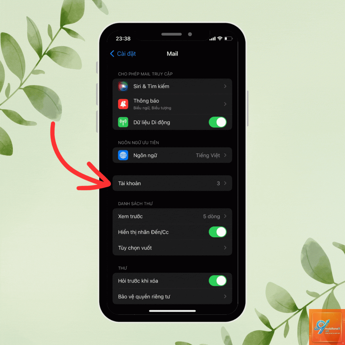 cách cài email trên iPhone - Hình 2