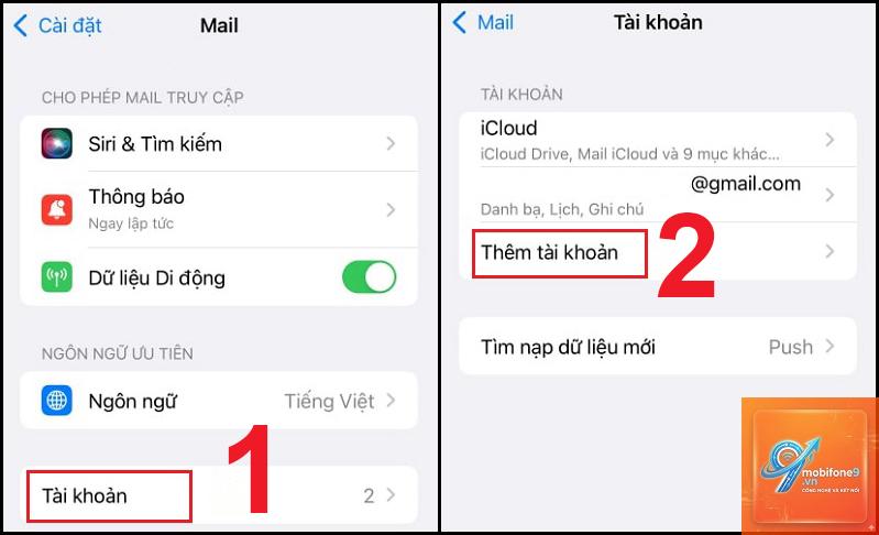 cách cài email trên iPhone - Hình 1