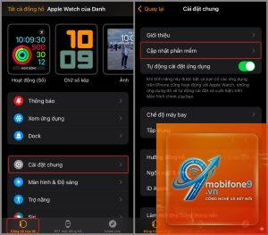 cách cập nhật apple watch bằng iphone