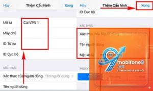 cách cấu hình vpn thủ công iphone