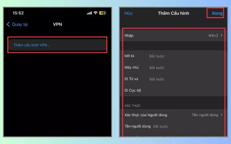 cách cấu hình vpn thủ công iphone - Hình 5