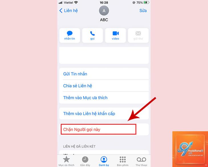 cách chặn cuộc gọi trên iphone - Hình 5
