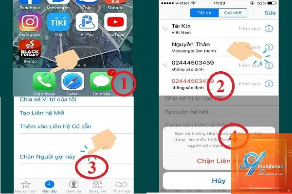 cách chặn danh bạ trên iphone - Hình 4