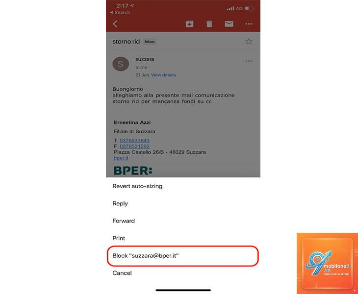 cách chặn email rác trên iphone - Hình 3