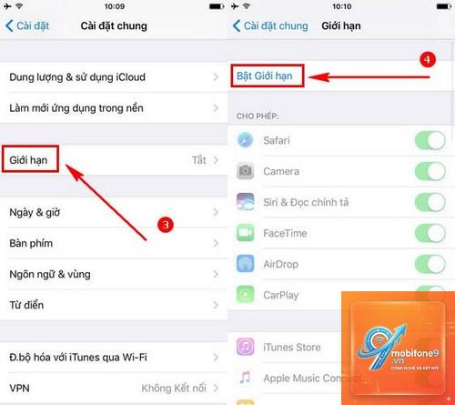 cách chặn mua hàng trong ứng dụng iphone - Hình 4