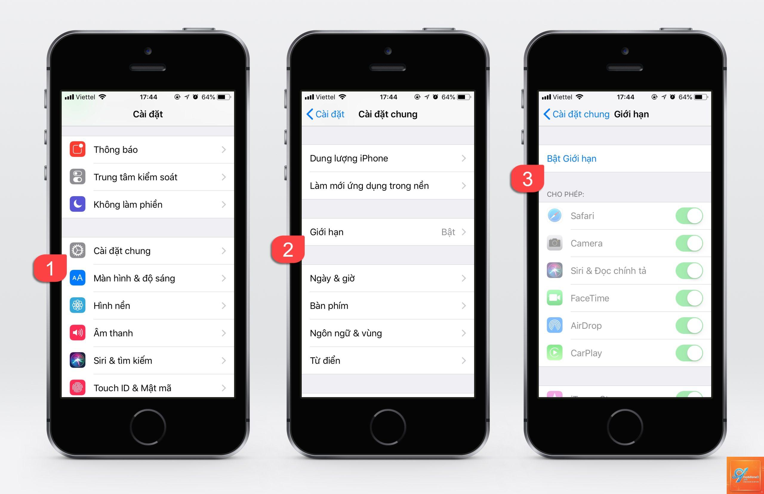 cách chặn nội dung người lớn iphone - Hình 2