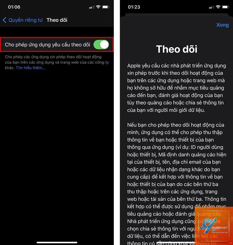 cách chặn ứng dụng theo dõi iphone - Hình 3