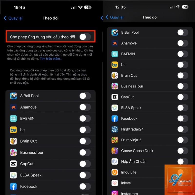 cách chặn ứng dụng theo dõi iphone - Hình 1