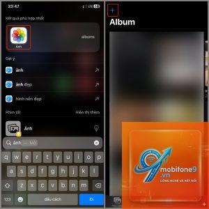 cách chia sẻ album ảnh iphone
