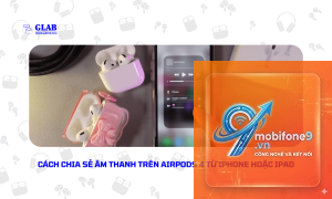 cách chia sẻ âm thanh airpods
