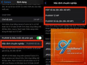 cách chia sẻ ảnh proraw
