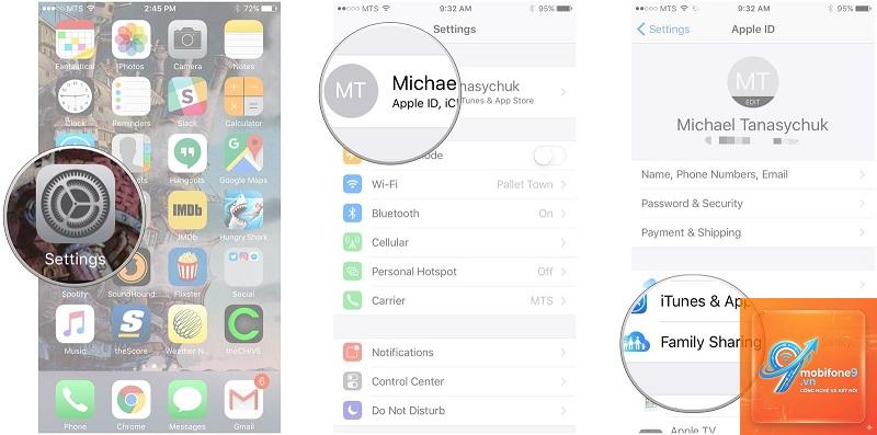 cách chia sẻ dung lượng icloud - Hình 3