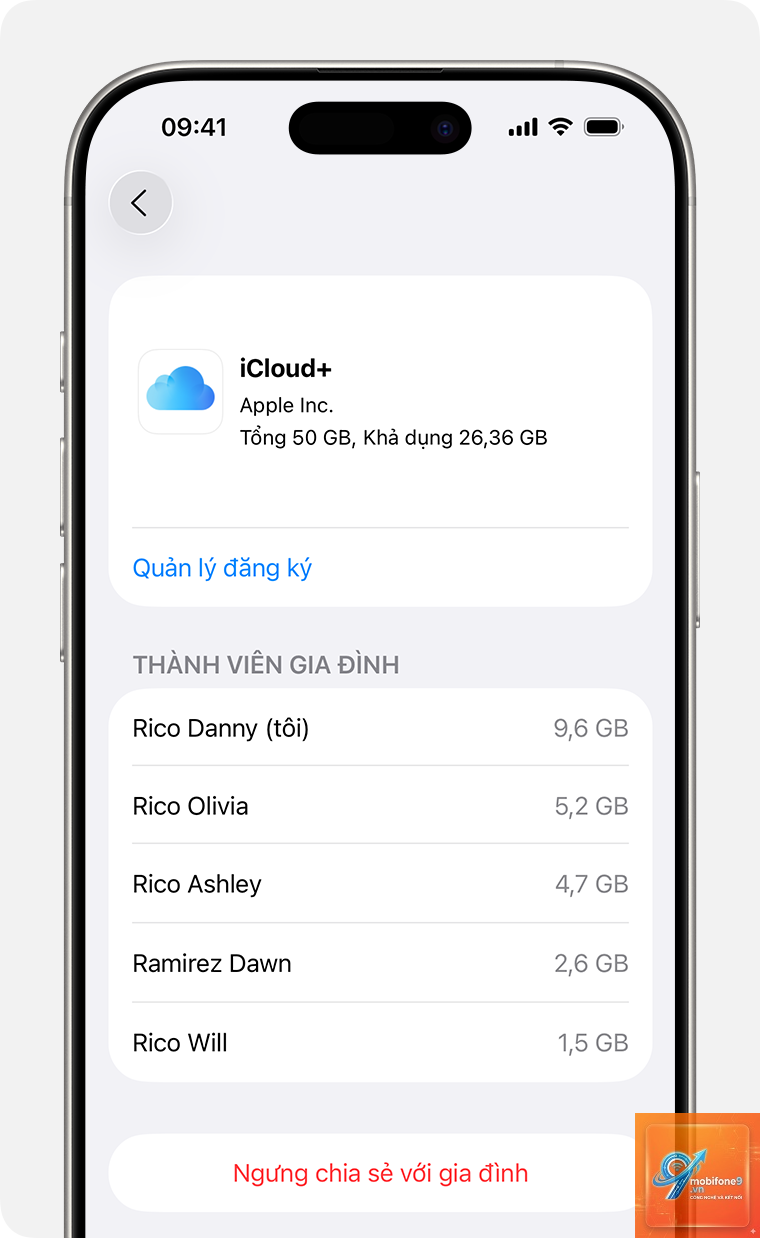 cách chia sẻ dung lượng icloud - Hình 4