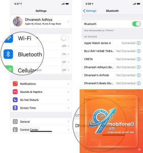 cách chia sẻ internet iphone với macbook