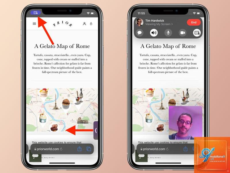 cách chia sẻ màn hình facetime - Hình 5