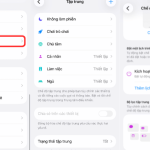 cách chia sẻ trạng thái focus mode