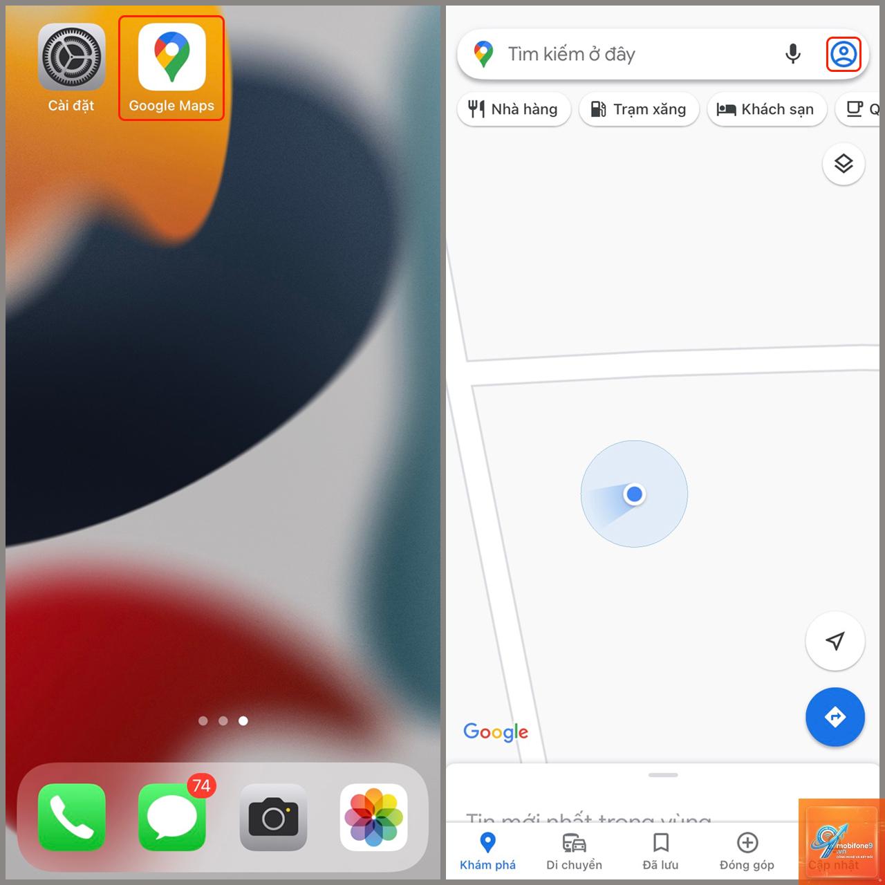 cách chia sẻ vị trí qua vệ tinh iphone - Hình 2