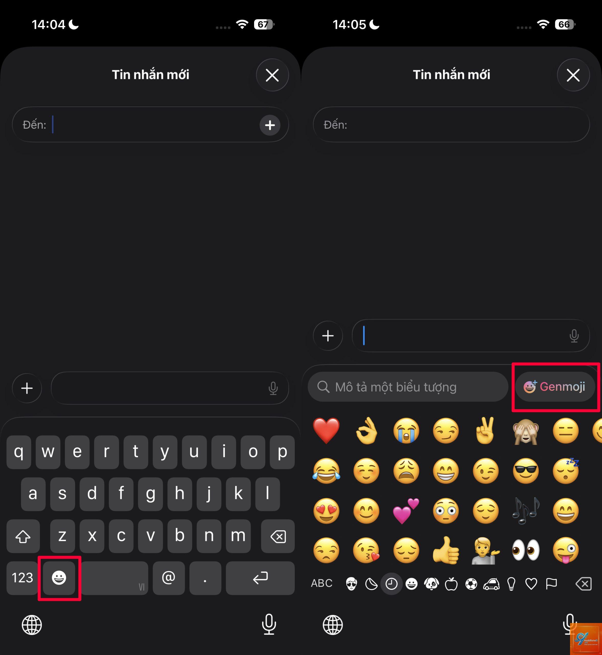 cách chỉnh sửa genmoji iphone - Hình 3