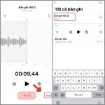 cách chỉnh sửa ghi âm iphone