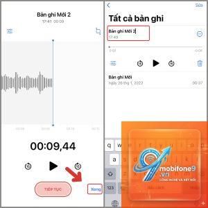 cách chỉnh sửa ghi âm iphone