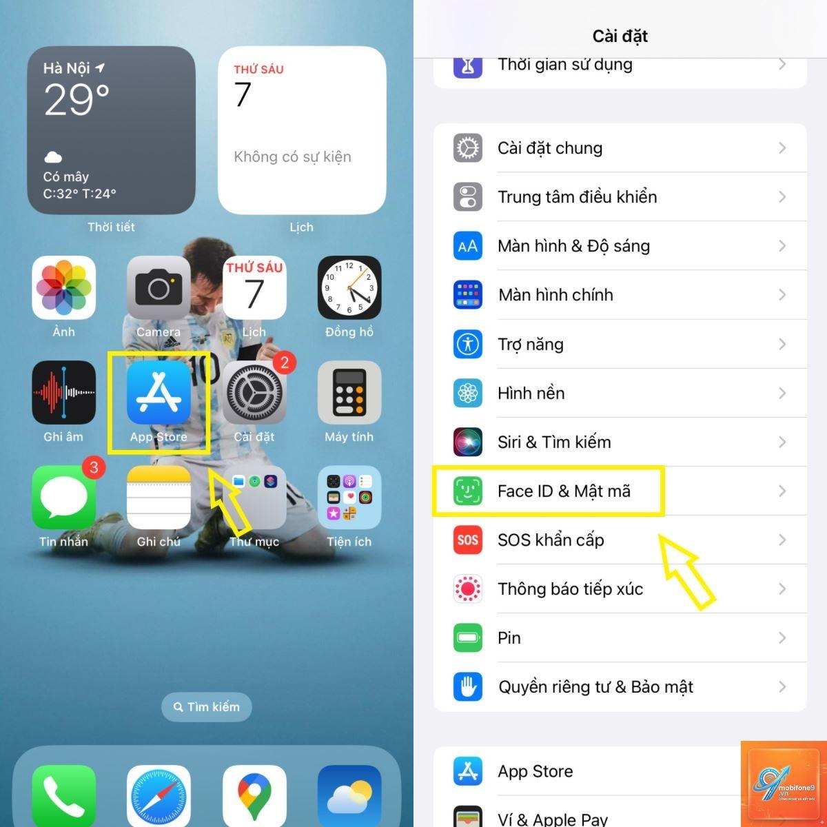 cách chỉnh sửa mật khẩu iphone - Hình 1