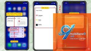 cách chỉnh sửa smart stack iphone