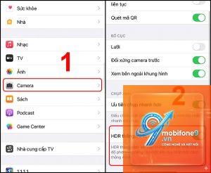cách chụp ảnh hdr trên iphone