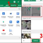 cách chuyển ảnh từ android sang iphone