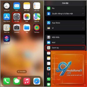 cách chuyển danh bạ từ sim sang iphone