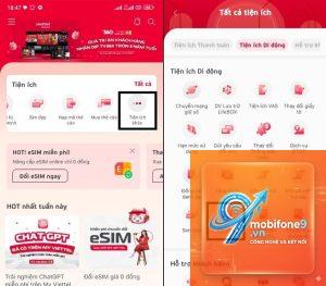 cách chuyển đổi giữa esim và sim vật lý