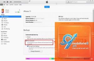 cách chuyển dữ liệu bằng itunes