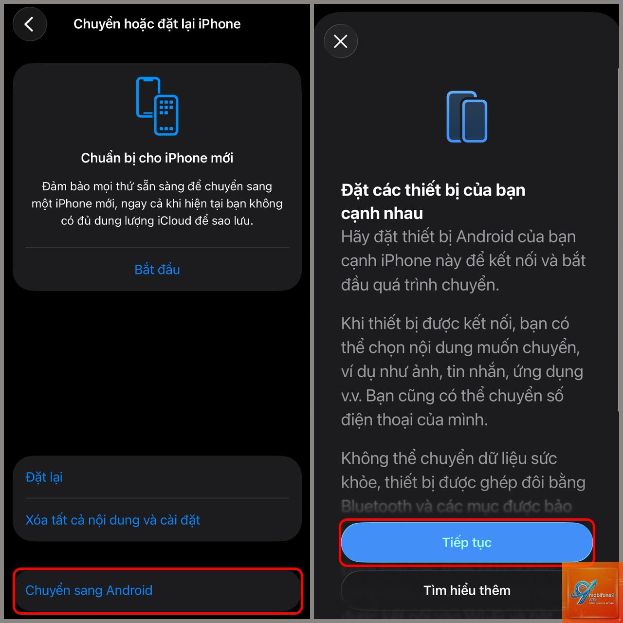 cách chuyển dữ liệu iphone sang android - Hình 5